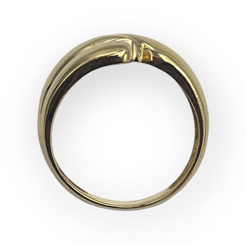 Bague 54 Bague Toi et Moi double anneau 58 Facettes 149056870