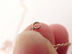 Collier collier HERMES pendentif finesse h219315b 00 39-41 or rose 18k 17 diamants 58 Facettes 266326