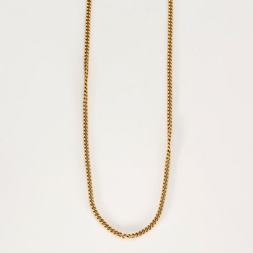 Collier Chaine maille gourmette or jaune 58 Facettes LP921/BET