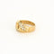 CARTIER - BERGAME - Bague en or jaune et diamants