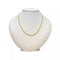Chaîne maille gourmette or jaune 58 Facettes 330068720