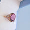 Bague 53 Bague Améthyste en Solitaire Or Jaune 58 Facettes AA 1719