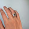Bague 52 Bague Tank - Or bi-colore, Aigue-Marine et Diamants 58 Facettes 250313R