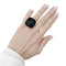 Bague 52 Bague Pomellato "Victoria", or rose, jais. 58 Facettes 35080