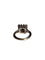 Bague 47 Bague or gris platine saphir diamants 58 Facettes