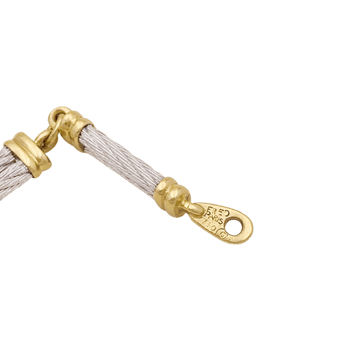 Bracelet Bracelet Fred, "Force 10", en or jaune, acier. 58 Facettes 34765