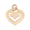 Pendentif Pendentif O.J.Perrin, "Coeur Légendes", or jaune. 58 Facettes 34646