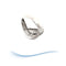 Bague 63.5 Bague or blanc, diamants total 2 carats 58 Facettes AA 1701