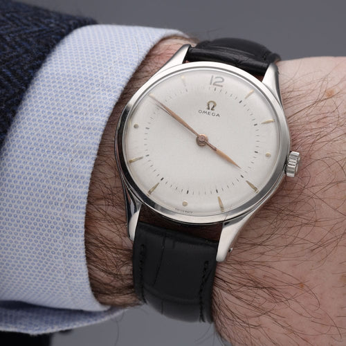 Montre Montre Omega Jumbo Vintage – Réf. 2506-8 – Mécanique – Calibre 283 – 38 mm – Années 1950 58 Facettes