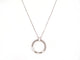 Collier collier MAUBOUSSIN pendentif le premier jour en or blanc 18k 3.4g 58 Facettes 266205
