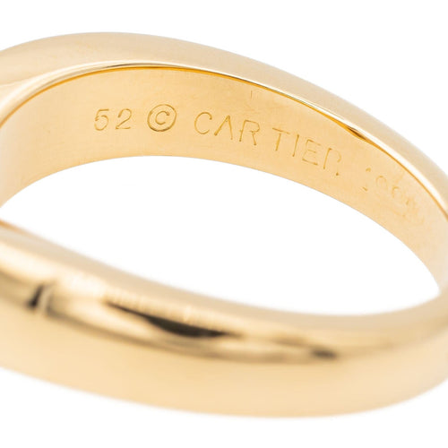 Bague 52 Cartier Bague Solitaire Triandre Or jaune Diamant 58 Facettes 3402574RV