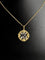 Pendentif Pendentif Art Nouveau porte bonheur "13" en or 18k 58 Facettes