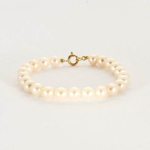 Bracelet Bracelet or jaune perles 58 Facettes PCT743387