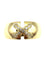 Bague 56 CHAUMET. Collection "Liens", bague or jaune 18K et diamants 58 Facettes