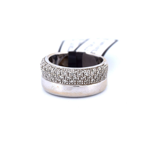 Bague 58 Bague en or avec diamants vintage 58 Facettes
