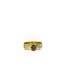Bague 59.5 Bague en or jaune avec quartz fumé à facettes rondes 58 Facettes 2501021