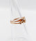 Bague 47 Bague antique toi et moi or rose 18k diamants taille roses (circa 1900) 58 Facettes A06295