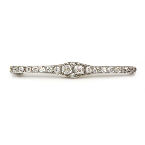 Broche Broche - Or, Platine & Diamants 58 Facettes 250083R
