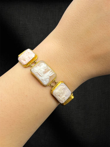 Bracelet Bracelet camée « Eterea » 58 Facettes