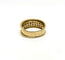 Bague 57 Bague jonc or jaune diamants 0,72ct 58 Facettes