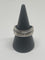 Bague Bague jonc 2 ors sertie d’un diamant de 0,2 carat 58 Facettes