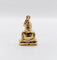 Pendentif Pendentif vintage XXL or jaune bouddha 58 Facettes A05543