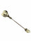 Broche Epingle de Jabot en Or, Argent, Soufflure de Perles, Diamants, Rubis et émeraude 58 Facettes