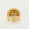 Bague 52 Bague bandeau en or jaune et citrine 58 Facettes VAN0701