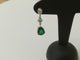 Boucles d'oreilles Boucles d'Oreilles or blanc, Emeraudes Diamants 58 Facettes