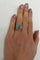 Bague Bague ancienne en diamant et émeraude 58 Facettes