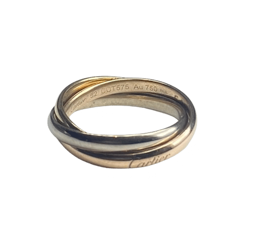 Bague CARTIER - Bague Trinity 3 ors PM 58 Facettes