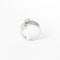 Bague 57 Bague « Toi et moi » en or blanc avec diamants 58 Facettes 146/23