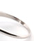 Bague 61 Bague en or blanc avec émeraude centrale et diamants environnants 58 Facettes