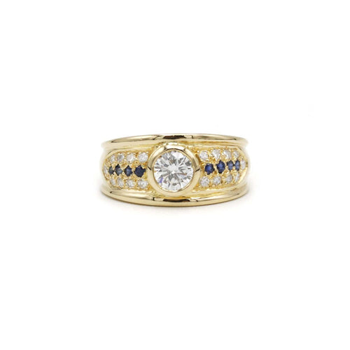 Bague 50 Bague Or jaune & Diamants 58 Facettes 240113R