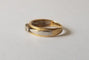 54 Bague or jaune et blanc, diamants 58 Facettes