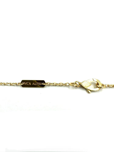Pendentif VAN CLEEF & ARPELS - Pendentif Alhambra vintage Onyx 58 Facettes