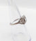 Bague 52 Bague tank art deco Platine diamant 0,25 carats entouré de diamants ronds (circa 1920) 58 Facettes A05355