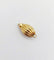 Collier Fermoir de collier antique or jaune en forme d'olive (circa 1920) 58 Facettes A05067