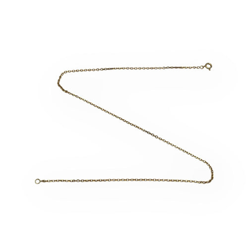 Collier Chaîne maille forçat or jaune 58 Facettes 149054996