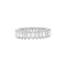 Bague 54 Alliance tour complet, diamants baguettes. 58 Facettes 34755