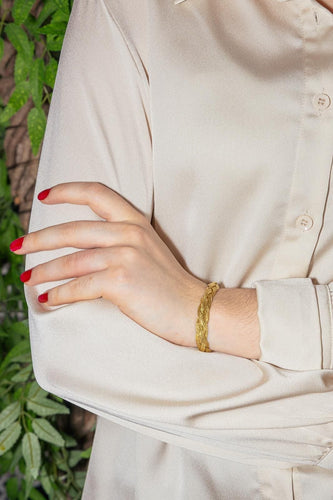 Bracelet Bracelet Tressé Or jaune 58 Facettes 4529045CN
