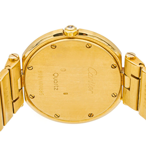 Montre Cartier Montre Santos Vendome "Ghost Dial"  Or jaune 58 Facettes 3619326CN