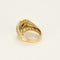 Bague 51 Bague en Or jaune & blanc 18k Rubis 58 Facettes MAN1917X2