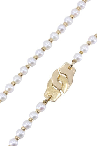 Collier Collier de Perles - Chocker 58 Facettes 083611