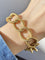 Bracelet Bracelet or jaune et saphirs 58 Facettes