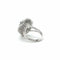Bague 56 Bague Jupe Or blanc - Tanzanite et Diamants - Année 70 58 Facettes 1.0002595/1