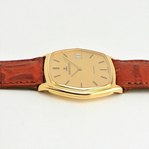 Montre Jaeger-LeCoultre - Montre ultra-plate en or jaune des années 1970 58 Facettes
