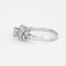 Bague 53 Bague en or gris diamants 58 Facettes ALGU30