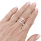 Bague 52 Bague Messika "Glam'Azone" or blanc, diamants. 58 Facettes 34579