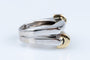 Bague 49 Bague 18 carats Or blanc Or jaune 58 Facettes BGBIJB-107